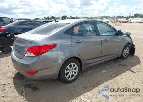 2013 Hyundai Accent Gls из США, поврежденный, VIN KMHCT4AE4DU498557
